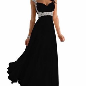 Black formal gown